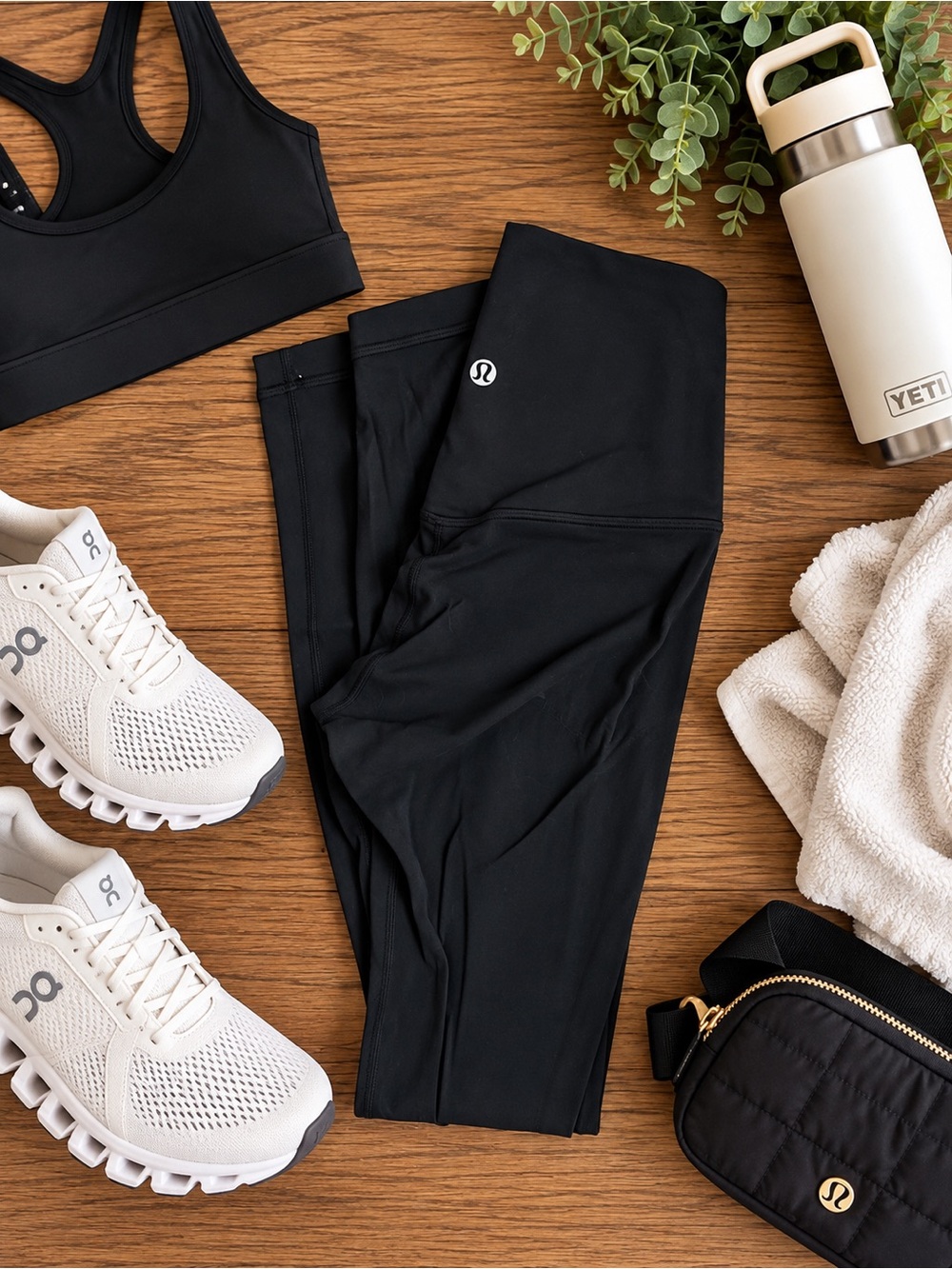 lululemon athletica Black High-Rise Align Leggings size 2